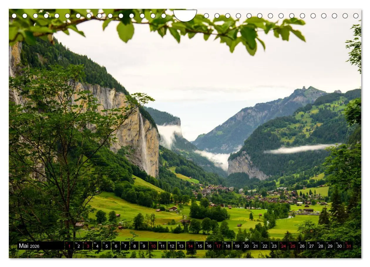Bild: 9783457730928 | Schweizer Schönheiten (Wandkalender 2026 DIN A4 quer), CALVENDO...