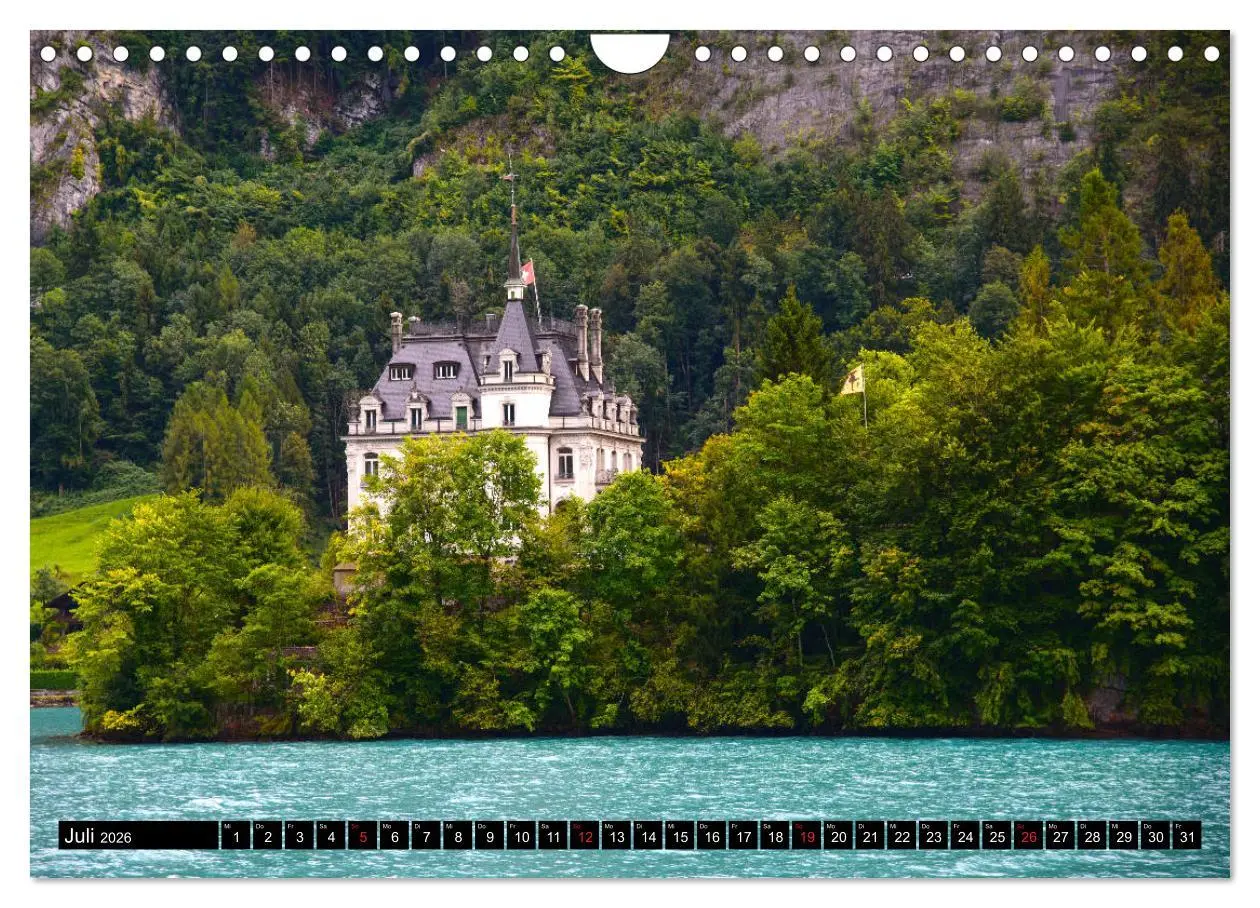 Bild: 9783457730928 | Schweizer Schönheiten (Wandkalender 2026 DIN A4 quer), CALVENDO...