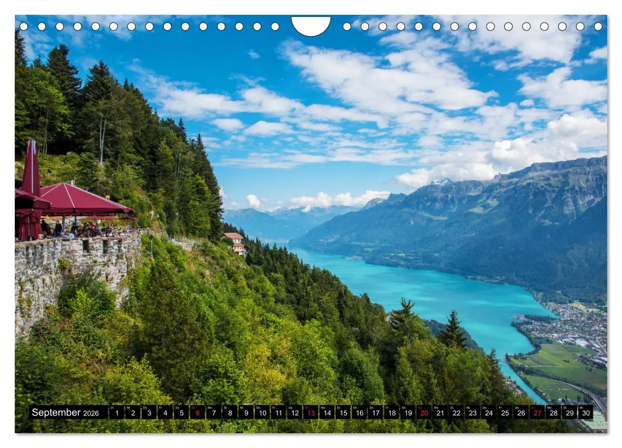Bild: 9783457730928 | Schweizer Schönheiten (Wandkalender 2026 DIN A4 quer), CALVENDO...
