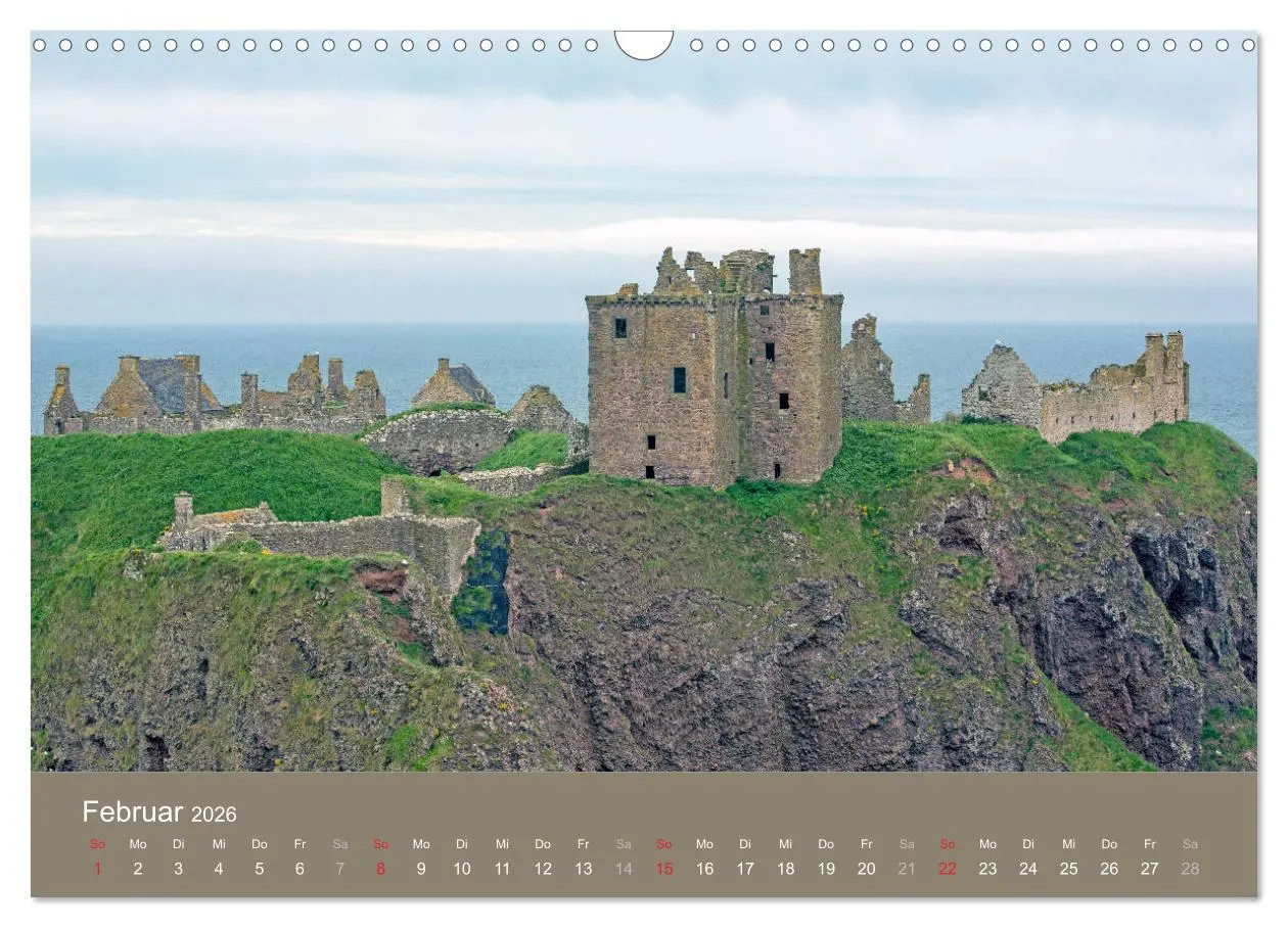 Bild: 9783516130928 | Historisches Schottland (Wandkalender 2026 DIN A3 quer), CALVENDO...