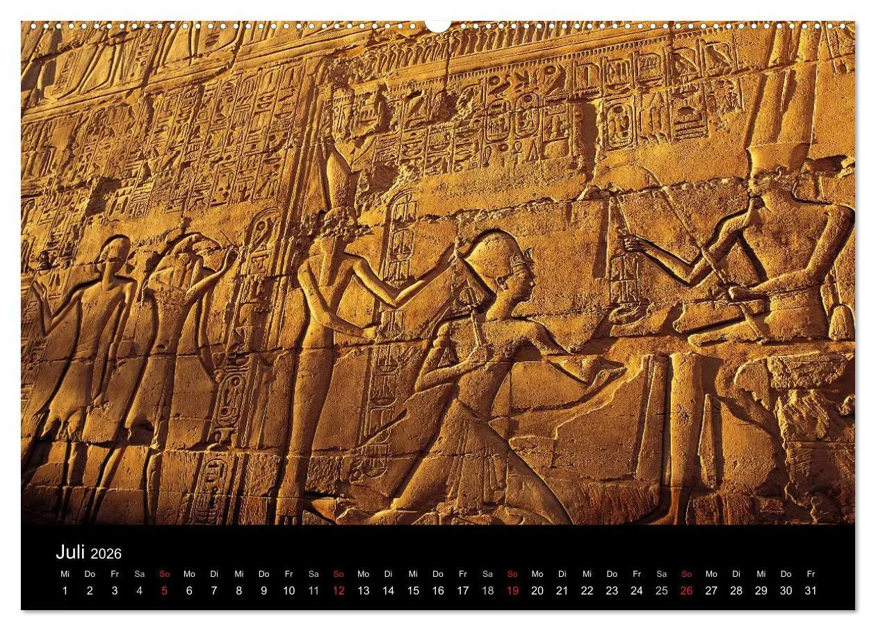 Bild: 9783516200928 | Ägypten (hochwertiger Premium Wandkalender 2026 DIN A2 quer),...