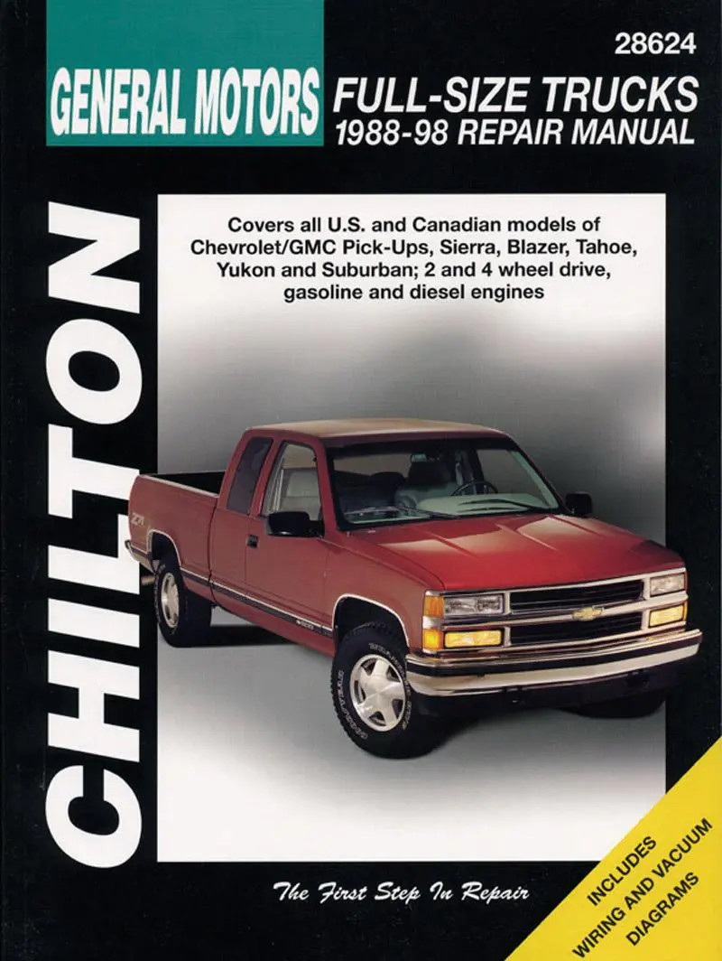 Cover: 9780801991028 | Chevrolet Pick-Ups (88 - 98) (Chilton) | Haynes Publishing | Buch