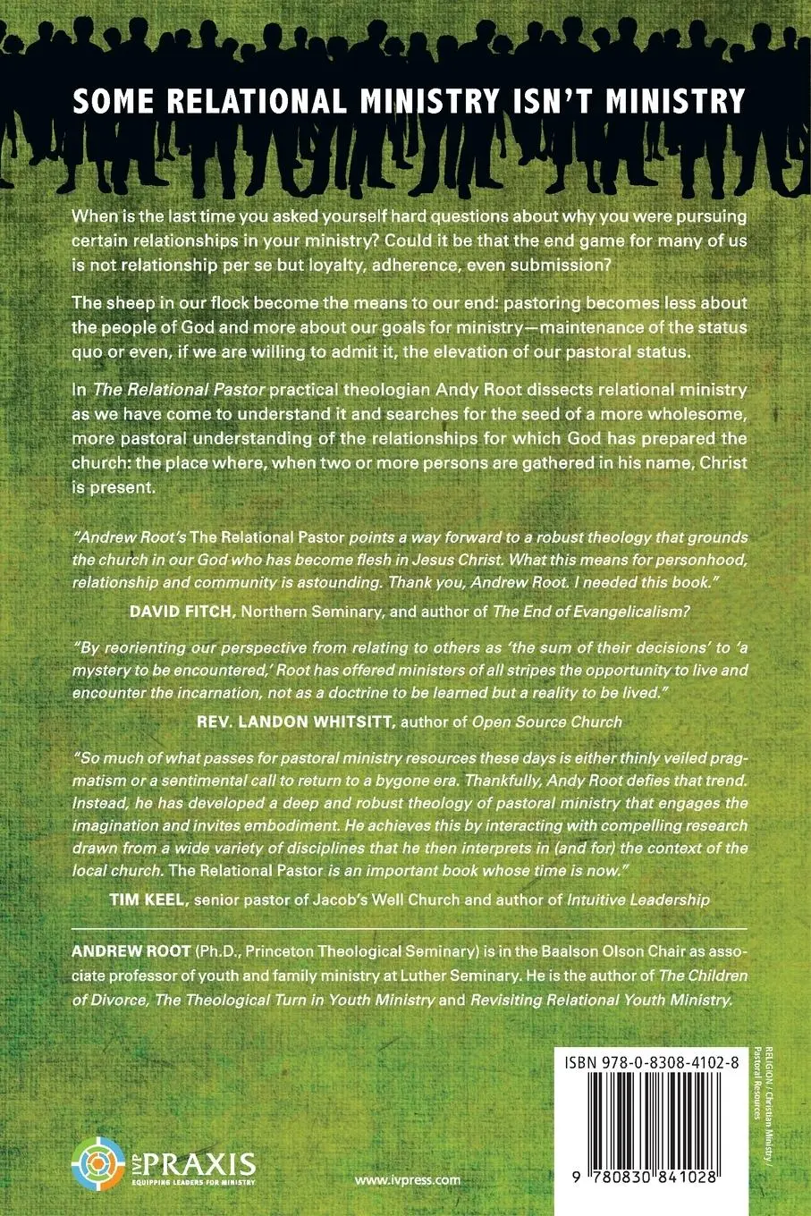 Rückseite: 9780830841028 | The Relational Pastor | Sharing in Christ by Sharing Ourselves | Root