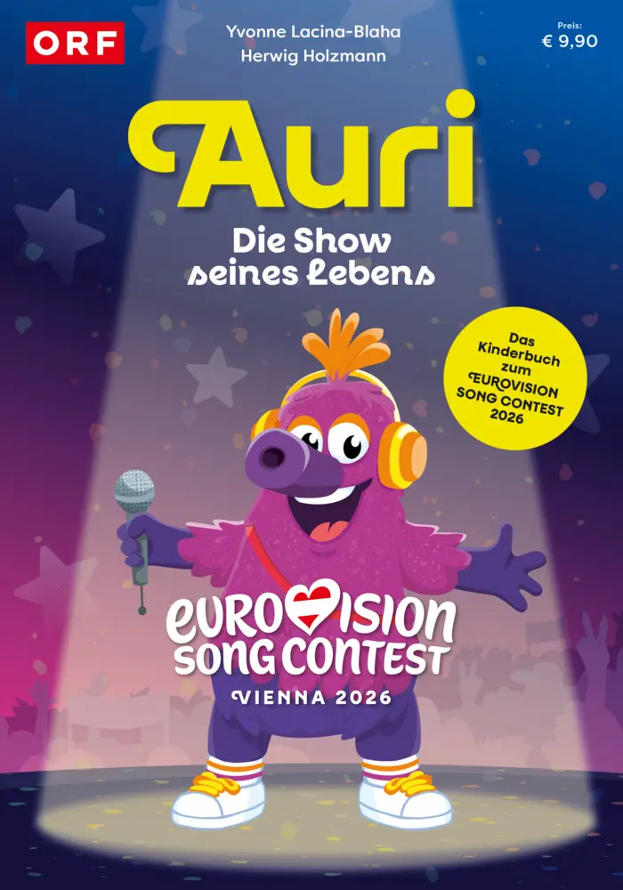 Cover: 9783200111028 | AURI - Die Show seines Lebens. Das Kinderbuch zum Eurovision Song...