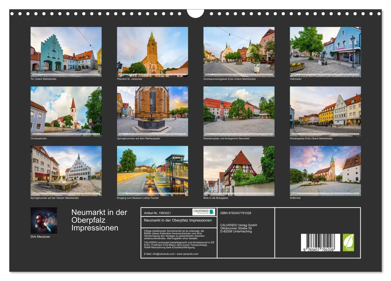Bild: 9783457791028 | Neumarkt in der Oberpfalz Impressionen (Wandkalender 2026 DIN A3...