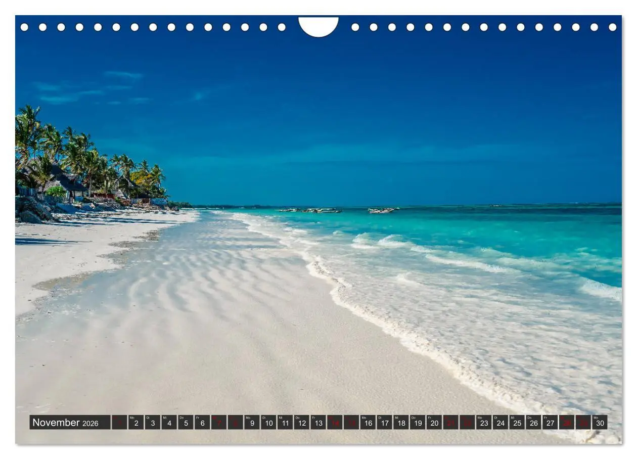 Bild: 9783457861028 | Karibu Sansibar (Wandkalender 2026 DIN A4 quer), CALVENDO...