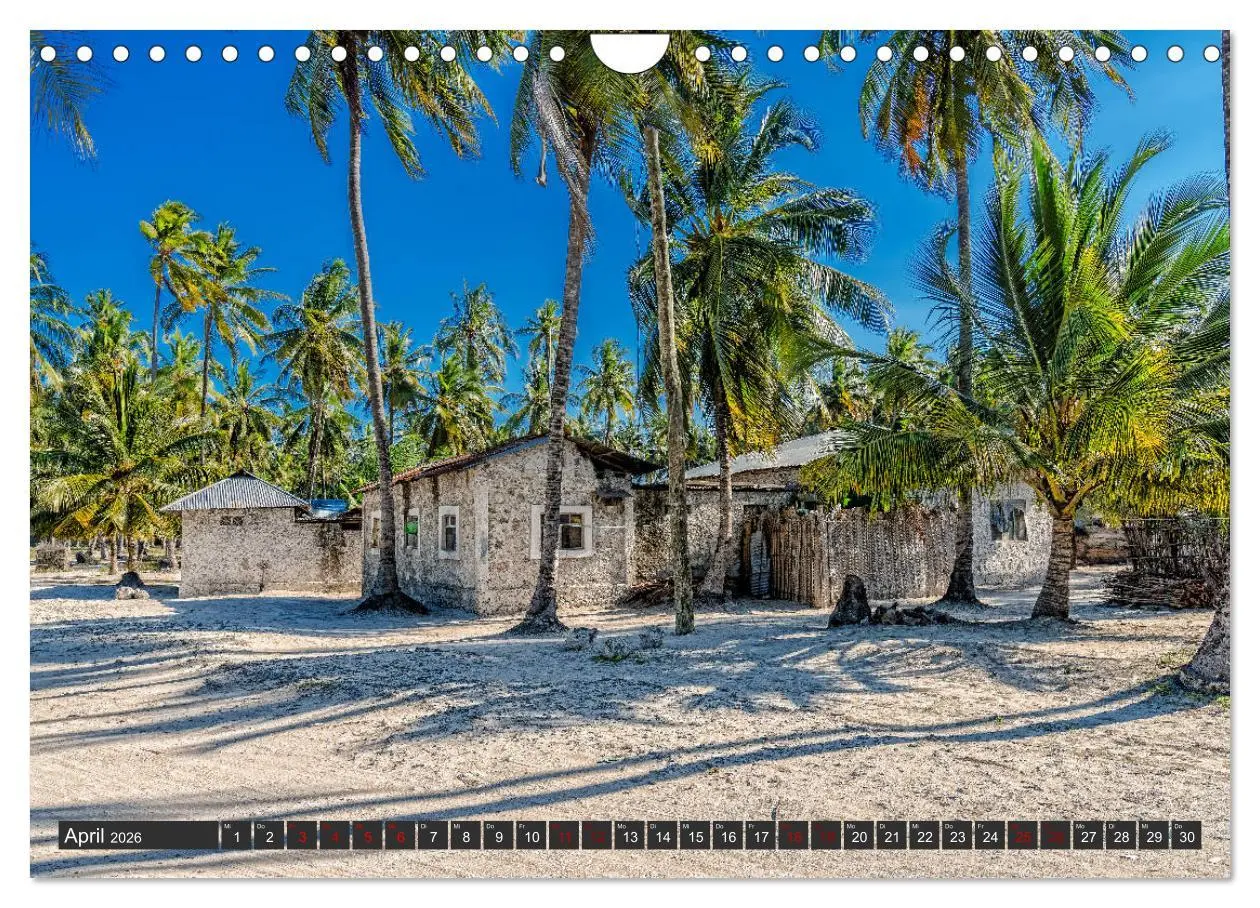 Bild: 9783457861028 | Karibu Sansibar (Wandkalender 2026 DIN A4 quer), CALVENDO...