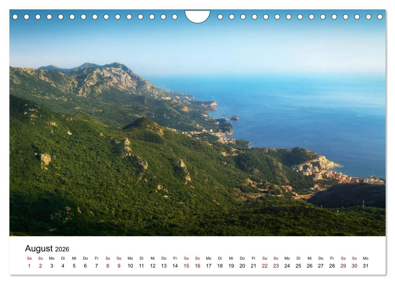 Bild: 9783457931028 | Montenegro - Im Land der schwarzen Berge (Wandkalender 2026 DIN A4...