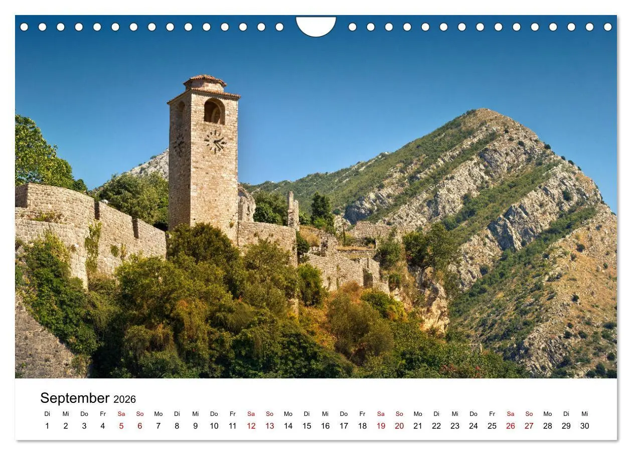 Bild: 9783457931028 | Montenegro - Im Land der schwarzen Berge (Wandkalender 2026 DIN A4...