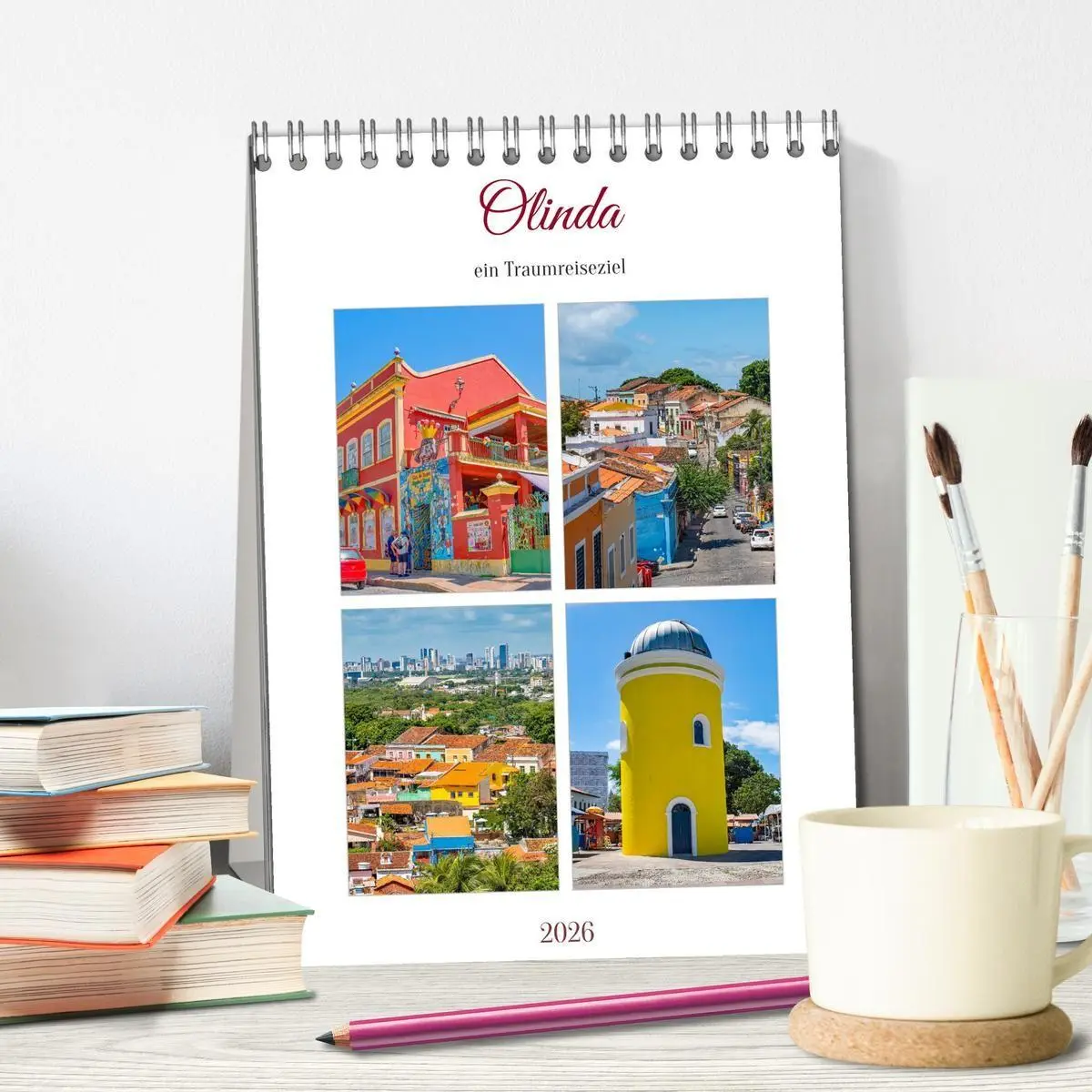 Bild: 9783516711028 | Olinda - ein Traumreiseziel (Tischkalender 2026 DIN A5 hoch),...