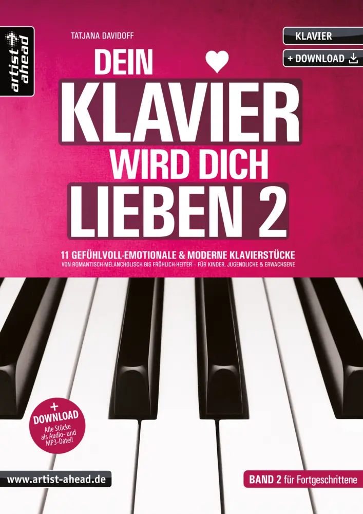 Cover: 9783866421028 | Dein Klavier wird Dich lieben - Band 2. Bd.2 | Tatjana Davidoff | Buch