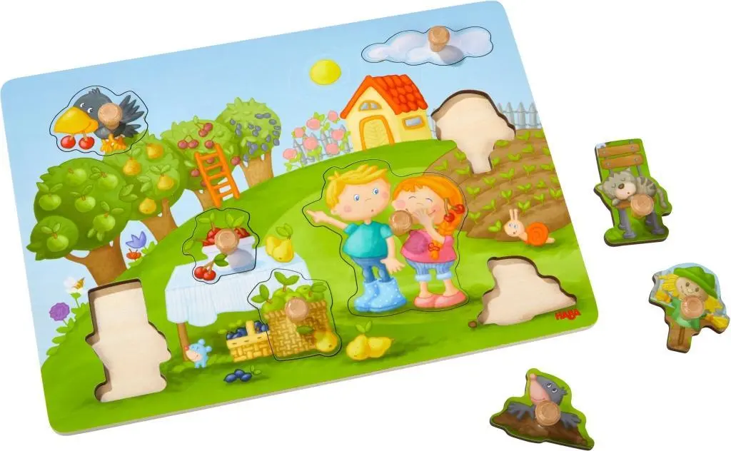 Cover: 4010168241128 | Greifpuzzle Obstgarten | Spiel | 1304430001 | Deutsch | 2019