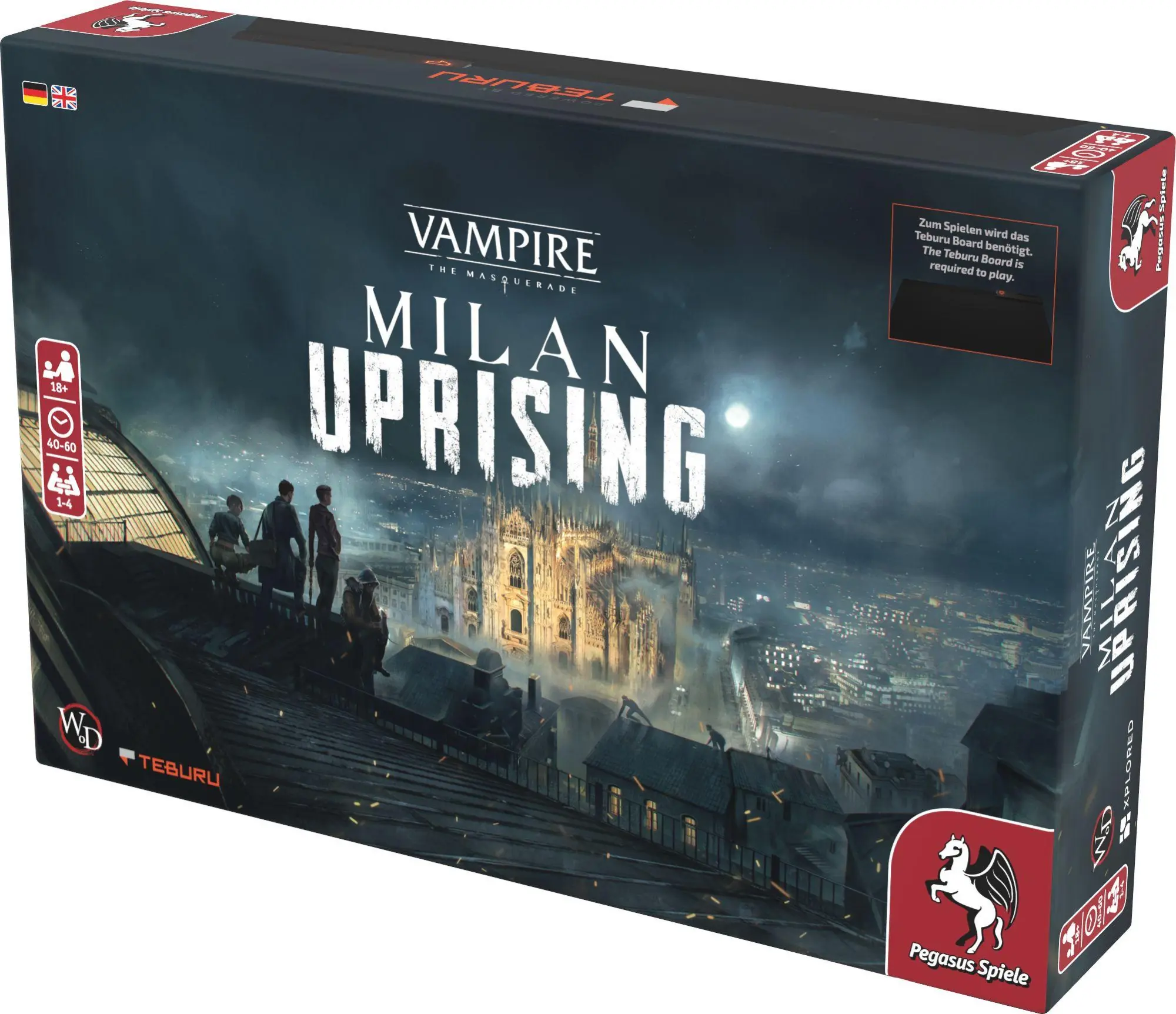 Bild: 4250231741128 | Teburu: Vampire: The Masquerade - Milan Uprising | Spiel | 34010G