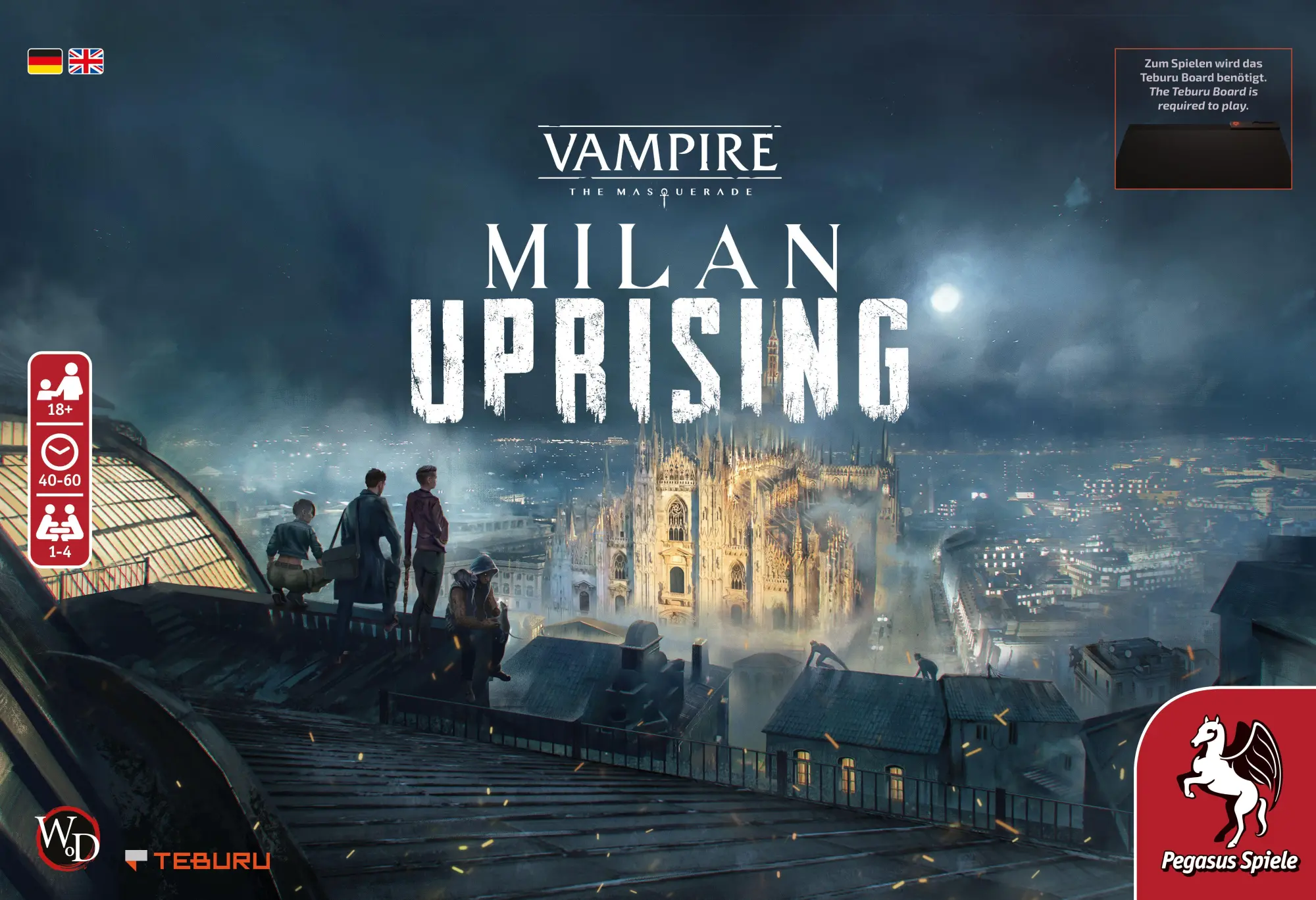Bild: 4250231741128 | Teburu: Vampire: The Masquerade - Milan Uprising | Spiel | 34010G