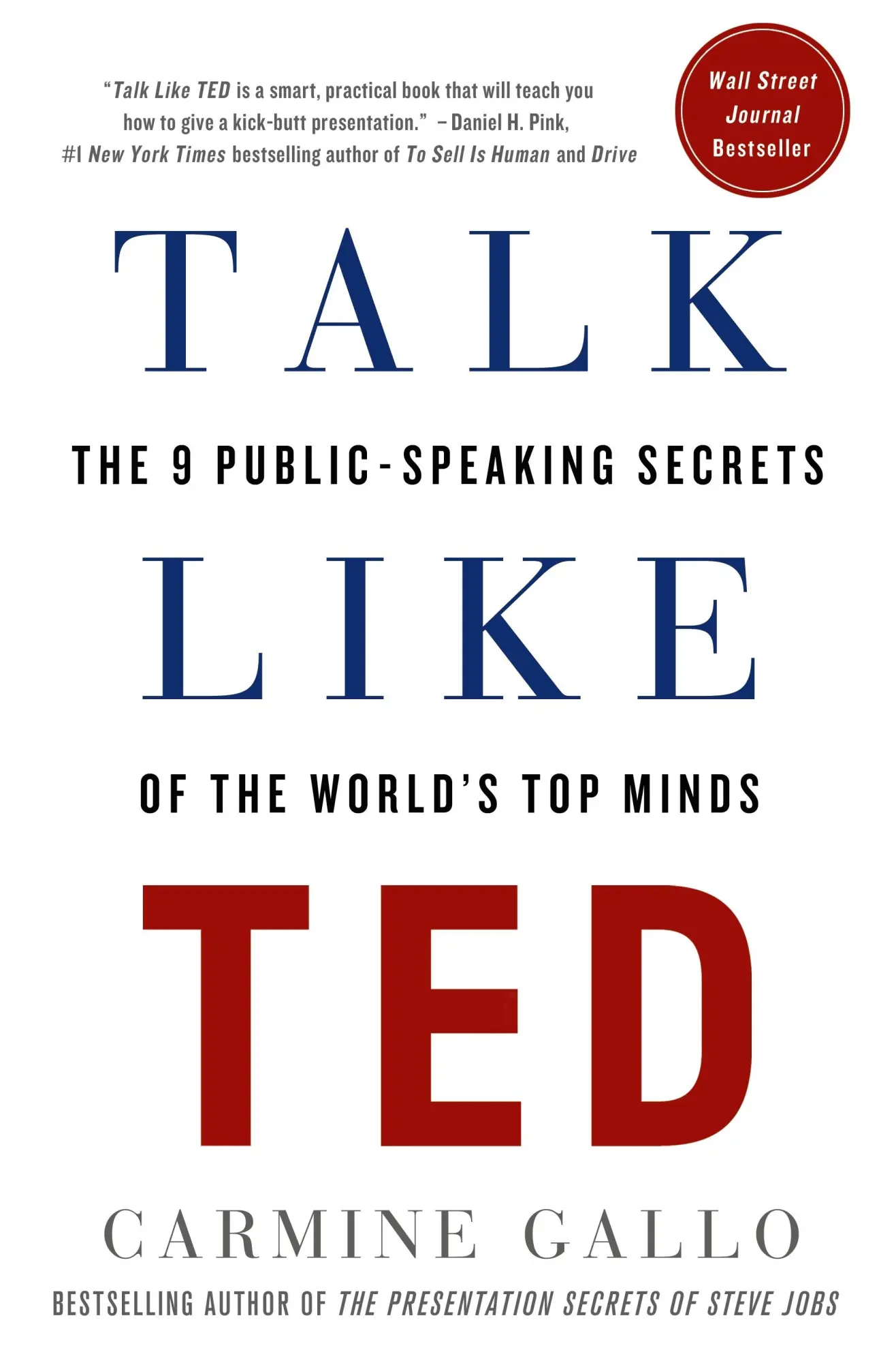 Cover: 9781250041128 | Talk Like Ted | The 9 Public-Speaking Secrets of the World's Top Minds