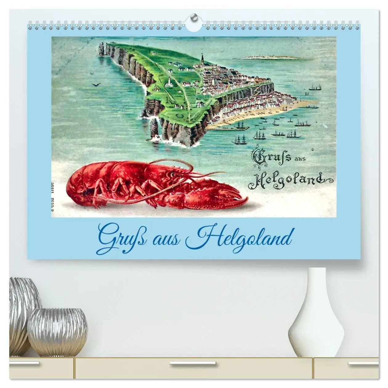 Cover: 9783457301128 | Gruß aus Helgoland (hochwertiger Premium Wandkalender 2026 DIN A2...