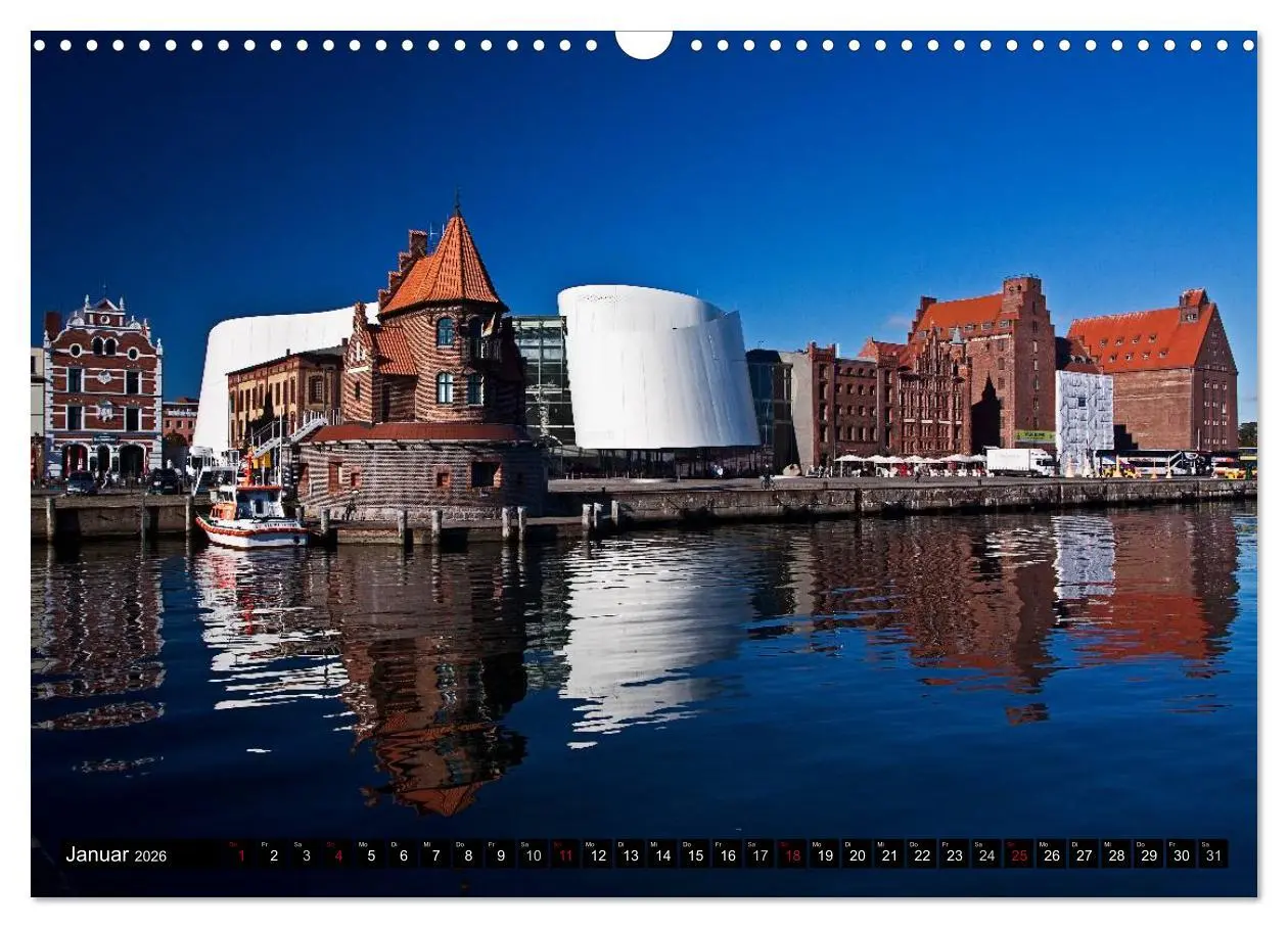 Bild: 9783516011128 | Ostseeperle Stralsund (Wandkalender 2026 DIN A3 quer), CALVENDO...