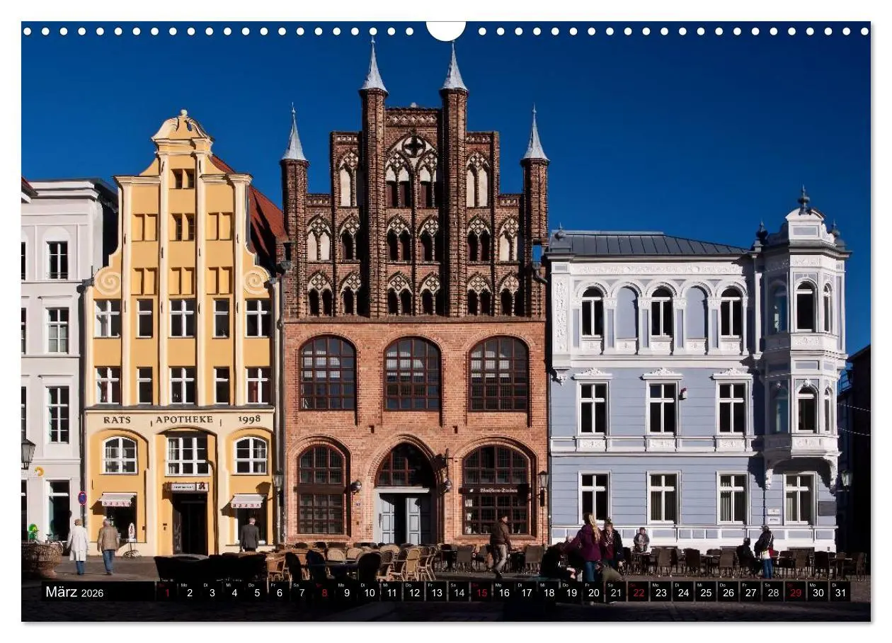 Bild: 9783516011128 | Ostseeperle Stralsund (Wandkalender 2026 DIN A3 quer), CALVENDO...