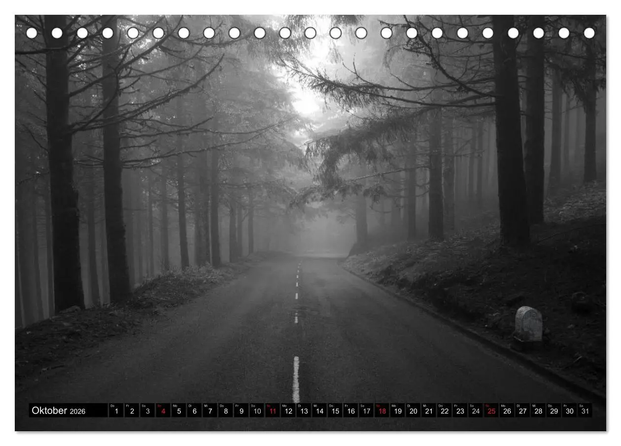 Bild: 9783516181128 | Stille Momente in Schwarz-Weiss (Tischkalender 2026 DIN A5 quer),...