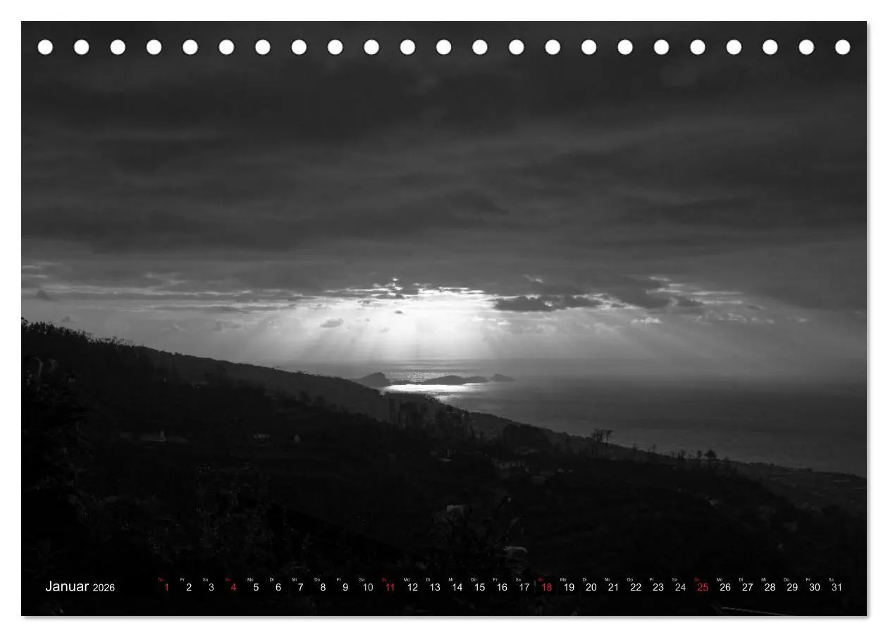 Bild: 9783516181128 | Stille Momente in Schwarz-Weiss (Tischkalender 2026 DIN A5 quer),...