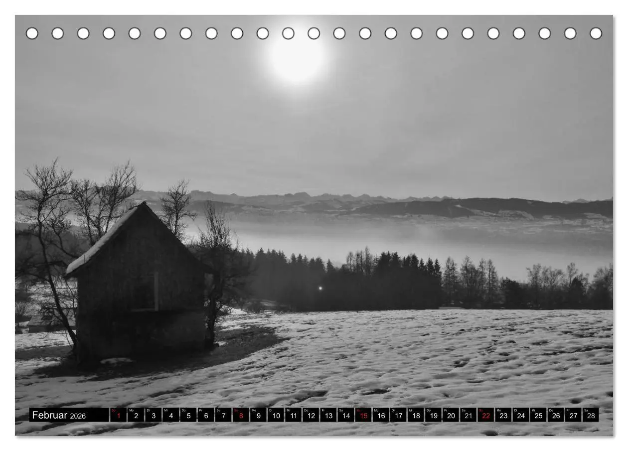 Bild: 9783516181128 | Stille Momente in Schwarz-Weiss (Tischkalender 2026 DIN A5 quer),...