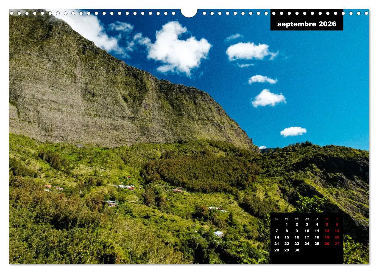 Bild: 9783516561128 | Paysages de l'île de La Réunion (Calendrier mural 2026 DIN A3...