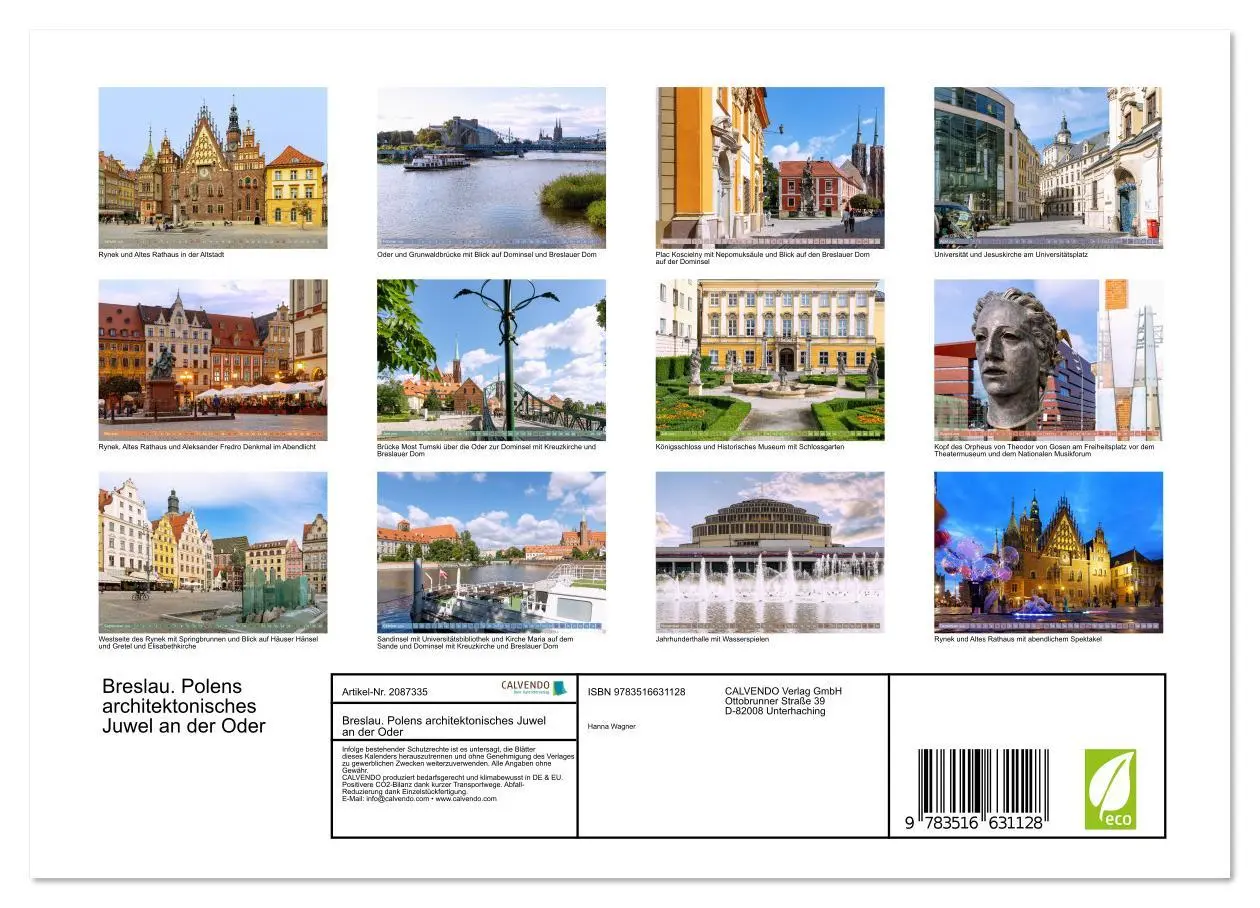 Bild: 9783516631128 | Breslau. Polens architektonisches Juwel an der Oder (Wandkalender...