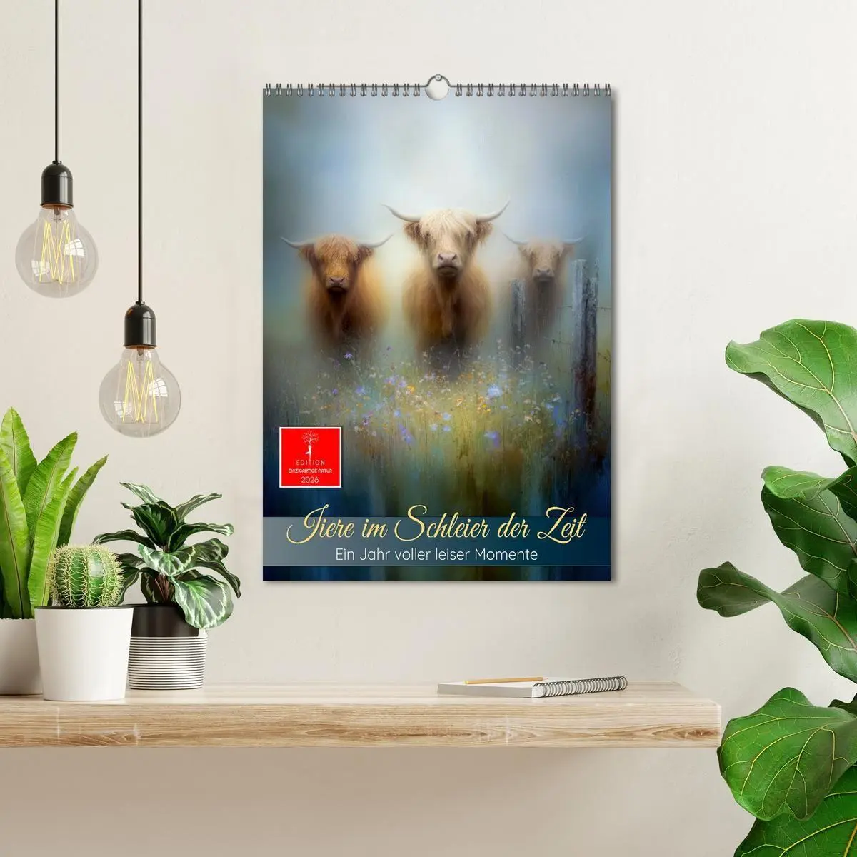 Bild: 9783516701128 | Tiere im Schleier der Zeit (Wandkalender 2026 DIN A3 hoch),...