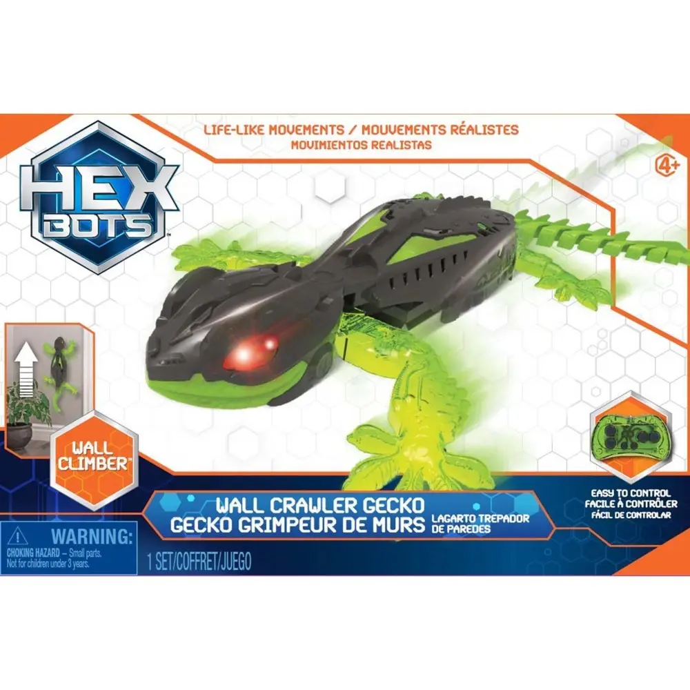 Bild: 681147021228 | Hexbots Wall Crawler Gecko RC (Wandkriechender Gecko) | 500928 | 2024