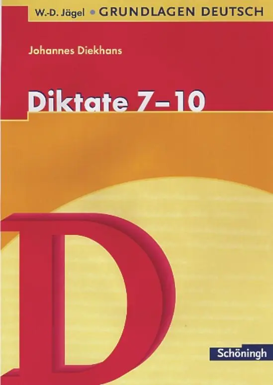 Cover: 9783140251228 | Diktate für das 7.-10. Schuljahr. RSR 2006 | Diekhans | Taschenbuch