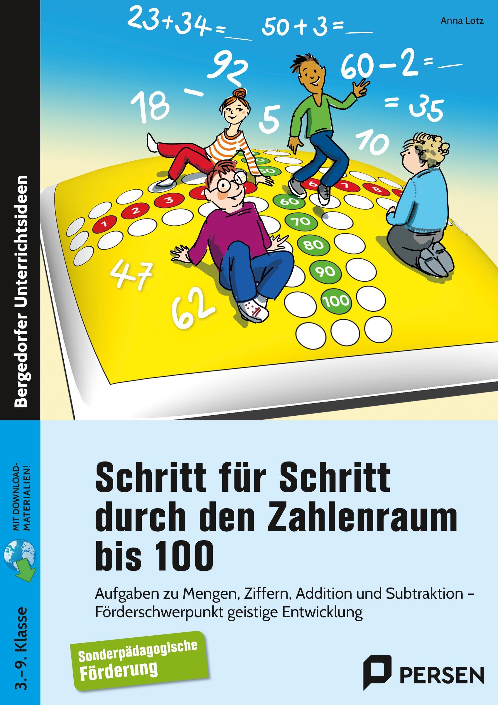 Cover: 9783403211228 | Schritt für Schritt durch den Zahlenraum bis 100 | Anna Lotz | Bundle