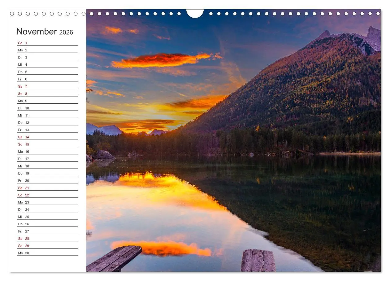Bild: 9783457601228 | Berchtesgadener Land im Wechsel der Jahreszeiten (Wandkalender 2026...
