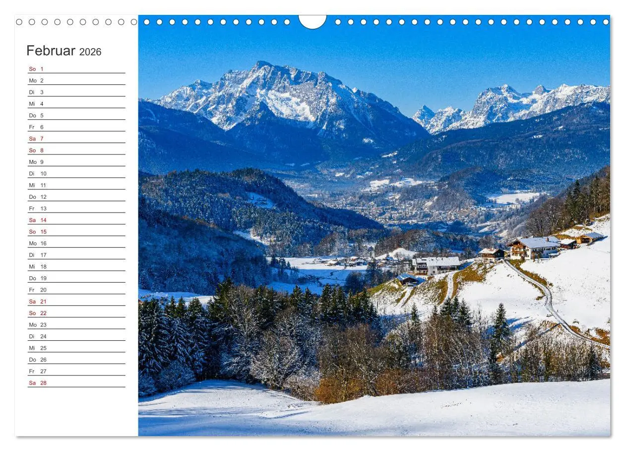 Bild: 9783457601228 | Berchtesgadener Land im Wechsel der Jahreszeiten (Wandkalender 2026...