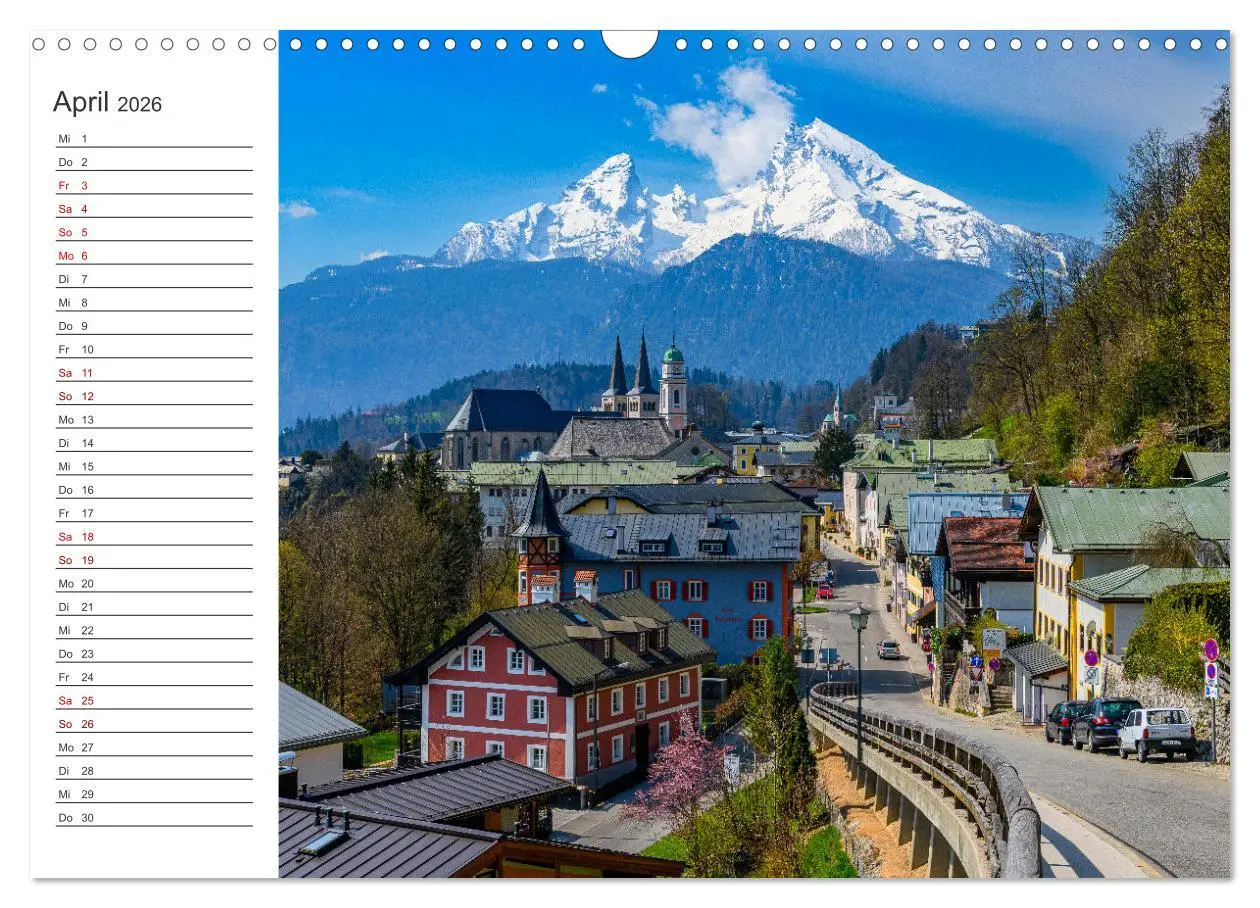 Bild: 9783457601228 | Berchtesgadener Land im Wechsel der Jahreszeiten (Wandkalender 2026...