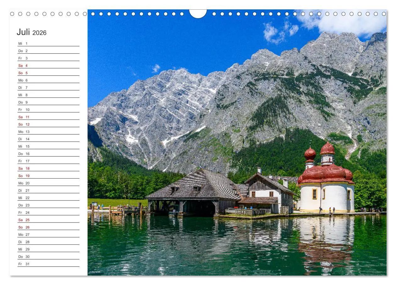 Bild: 9783457601228 | Berchtesgadener Land im Wechsel der Jahreszeiten (Wandkalender 2026...