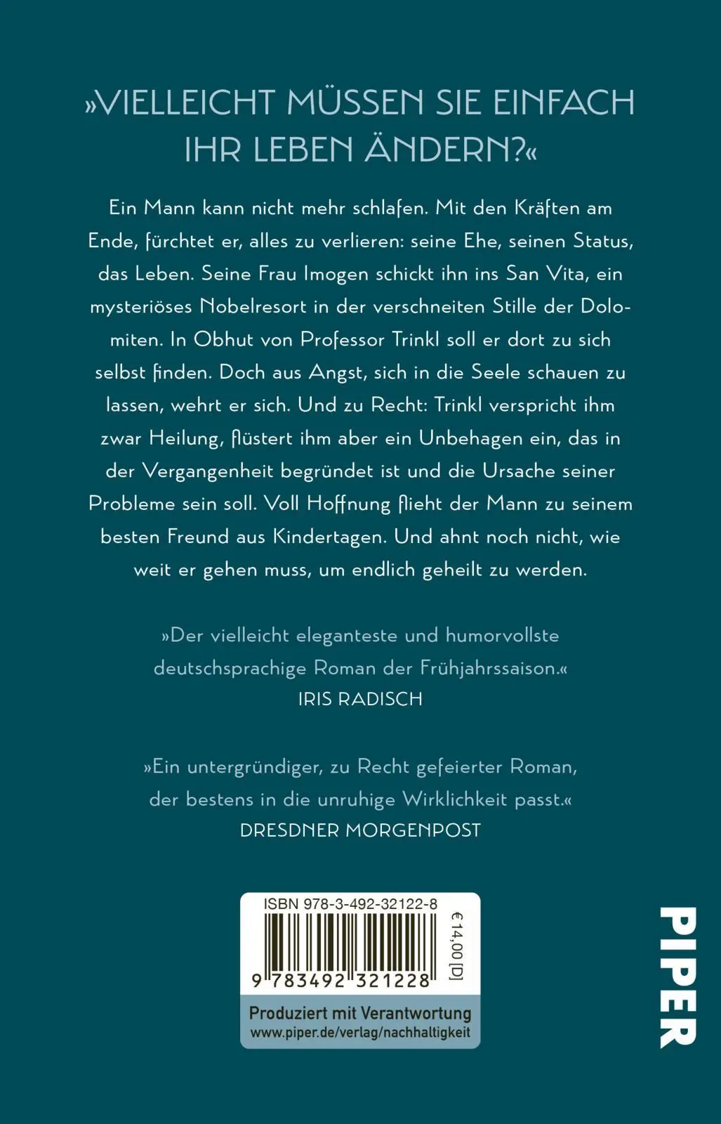 Rückseite: 9783492321228 | Heilung | Roman 'Der beste Roman des Frühjahrs' - DIE ZEIT | Kaleyta