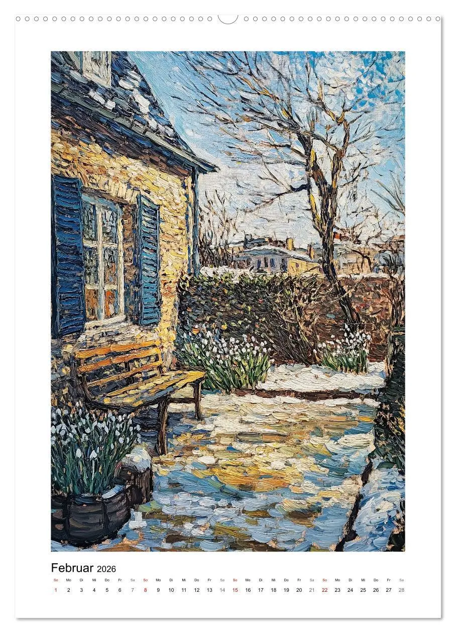Bild: 9783516241228 | Vincents Jahreszeiten (Wandkalender 2026 DIN A2 hoch), CALVENDO...