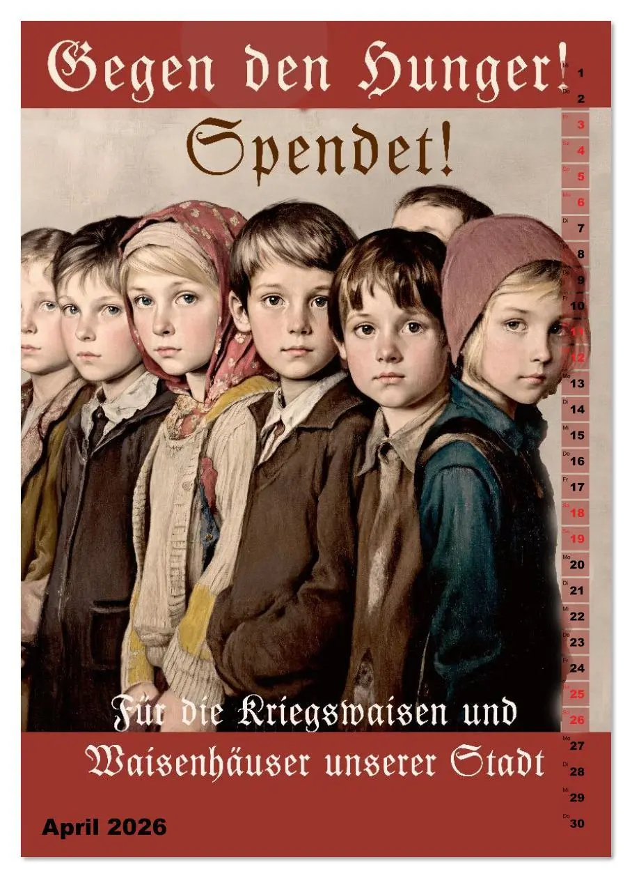 Bild: 9783516621228 | An der Litfaßsäule (Wandkalender 2026 DIN A4 hoch), CALVENDO...