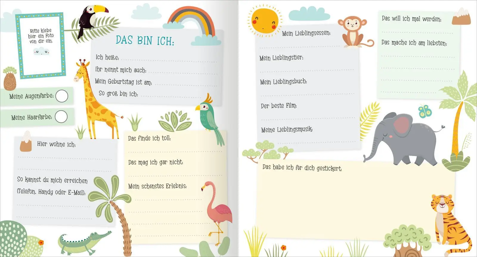 Bild: 4014489131328 | Alle meine Freunde - Dino Mit über 300 Stickern | Buch | 64 S. | 2023