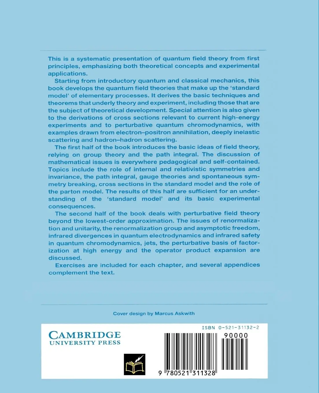 Rückseite: 9780521311328 | An Introduction to Quantum Field Theory | George Sterman | Taschenbuch