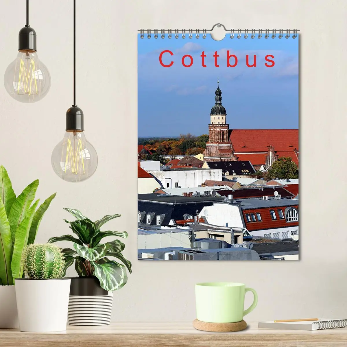 Bild: 9783516471328 | Cottbus (Wandkalender 2026 DIN A4 hoch), CALVENDO Monatskalender