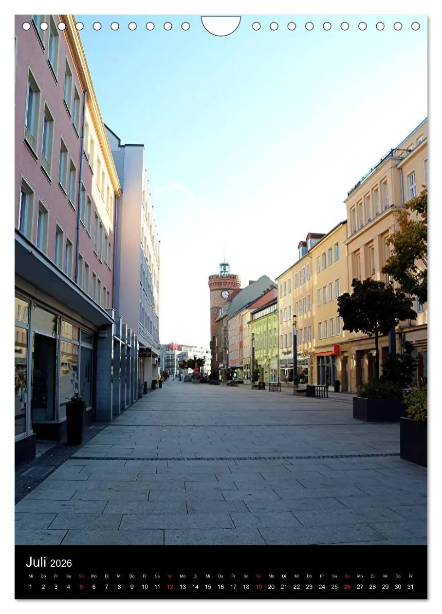 Bild: 9783516471328 | Cottbus (Wandkalender 2026 DIN A4 hoch), CALVENDO Monatskalender