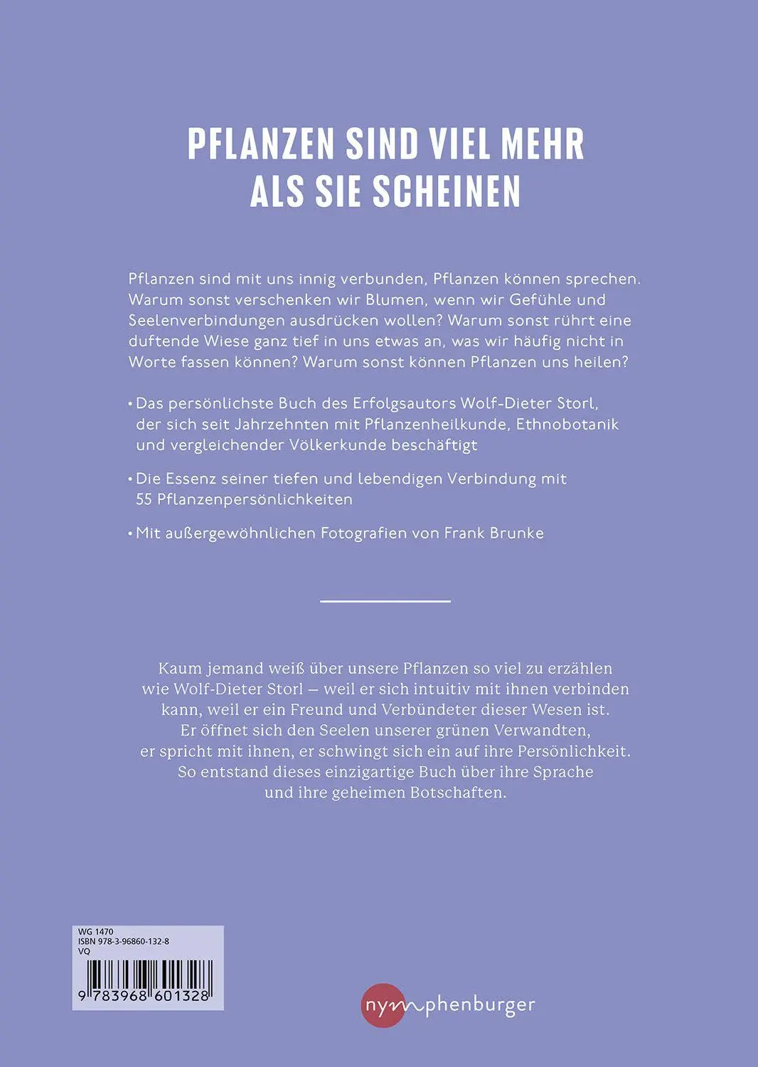 Bild: 9783968601328 | Die Seele der Pflanzen | Wolf-Dieter Storl | Buch | 160 S. | Deutsch