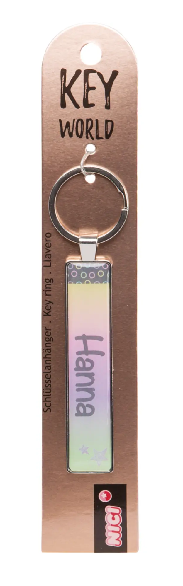 Cover: 4012390461428 | Nici 46142 Schlüsselanhänger metall Hanna | Key World Concept | 46142