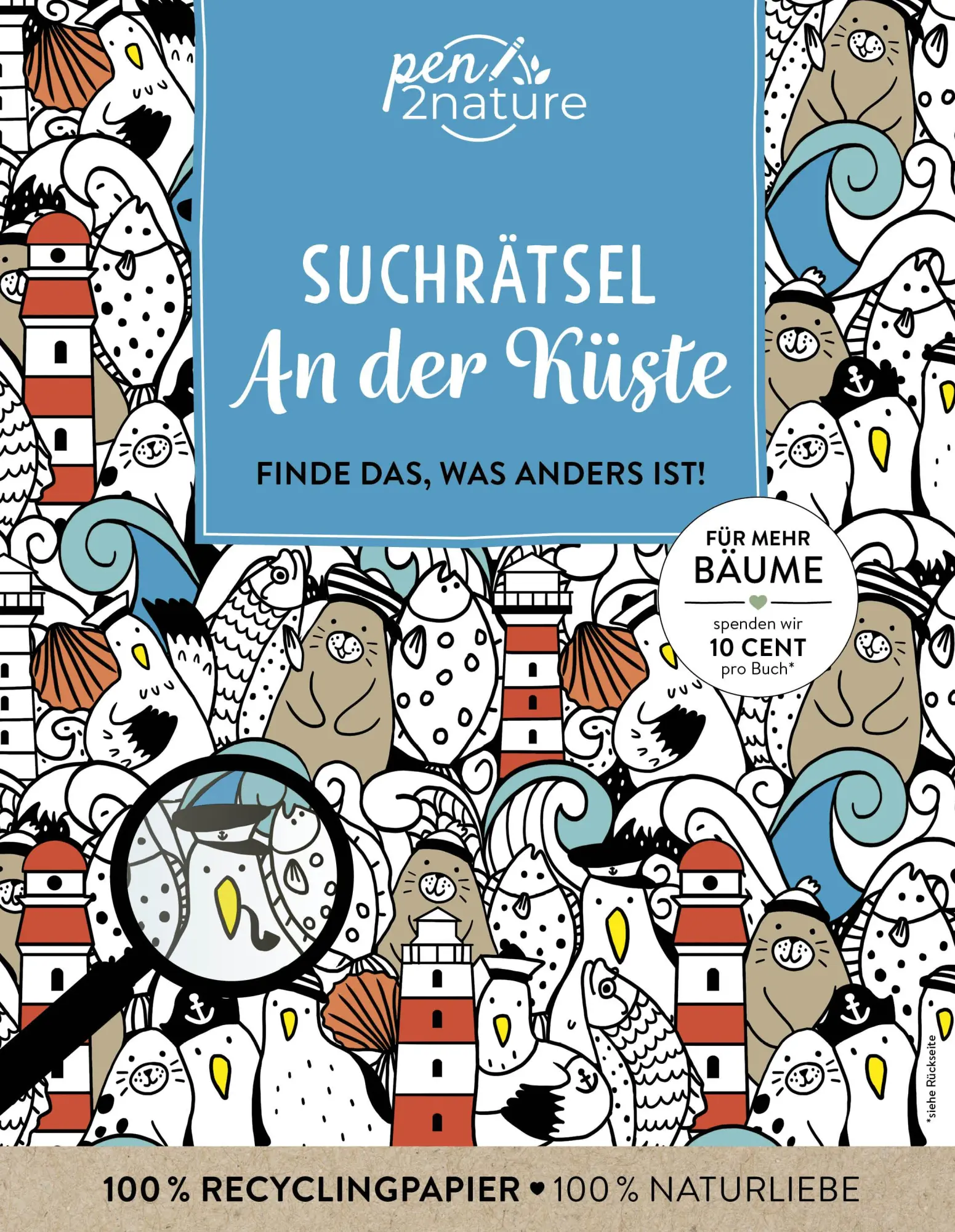 Cover: 9783987641428 | Suchrätsel An der Küste | Taschenbuch | 96 S. | Deutsch | 2025