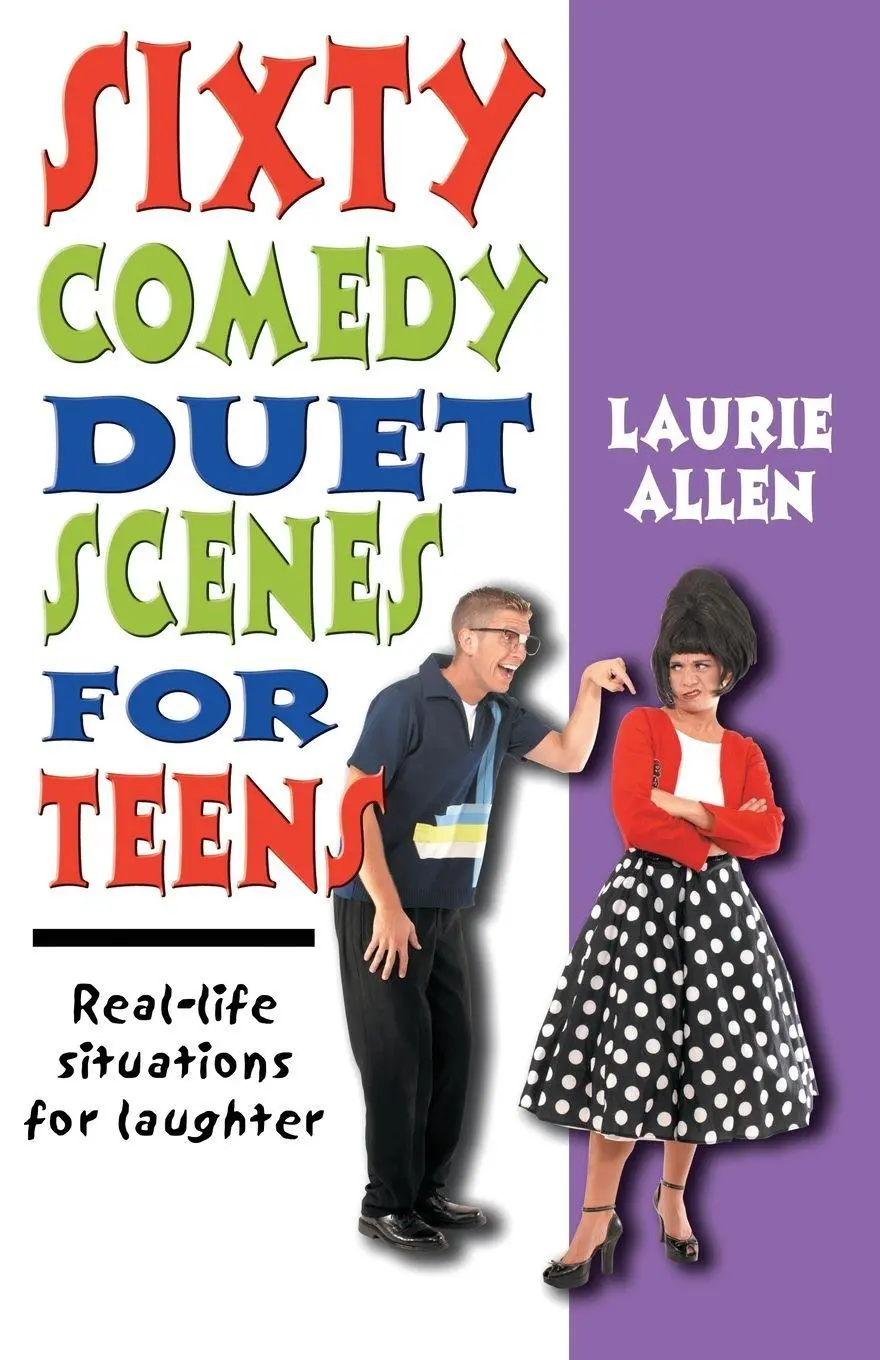Cover: 9781566081528 | Sixty Comedy Duet Scenes for Teens | Real-Life Situations for Laughter