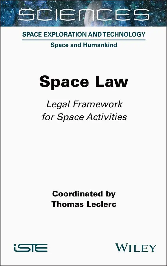 Cover: 9781789451528 | Space Law | Legal Framework for Space Activities | Thomas Leclerc