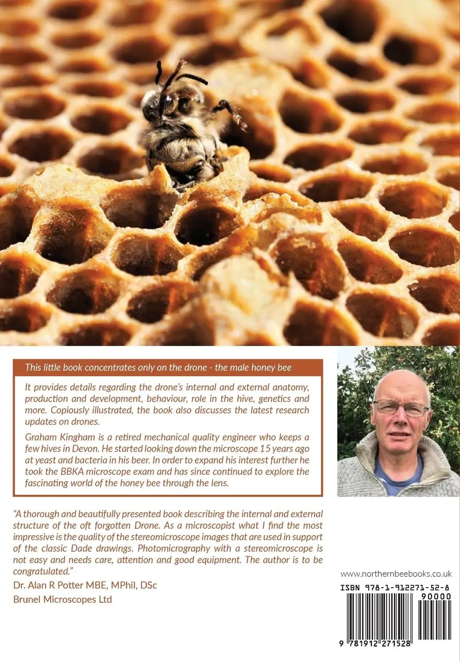 Rückseite: 9781912271528 | Honey Bee Drones | Specialists in the Field | Graham Kingham | Buch