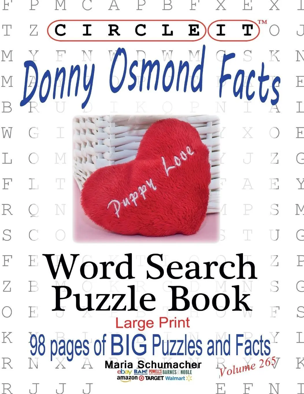 Cover: 9781950961528 | Circle It, Donny Osmond Facts, Word Search, Puzzle Book | Llc (u. a.)