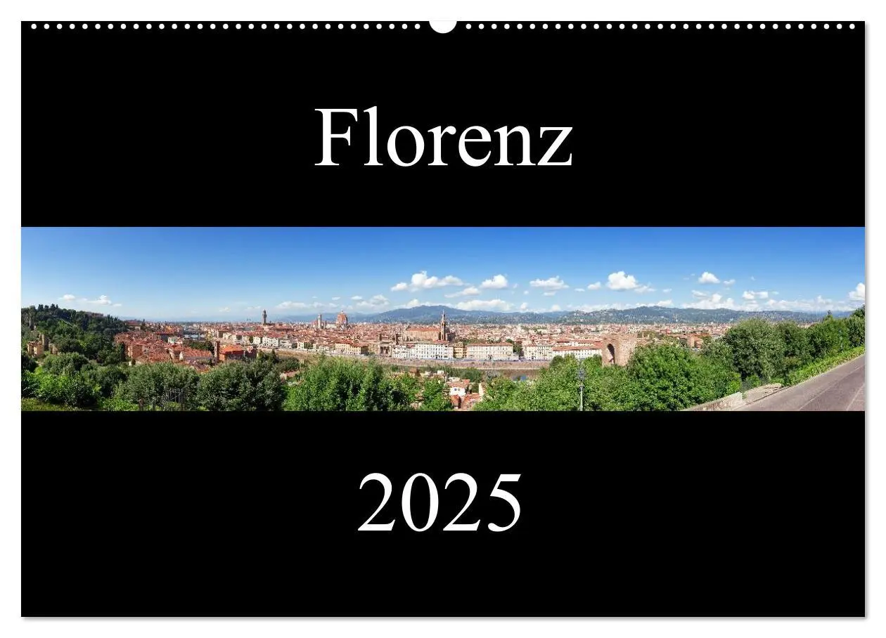 Cover: 9783435721528 | Florenz (Wandkalender 2025 DIN A2 quer), CALVENDO Monatskalender